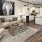a living room with a couch and a coffee table